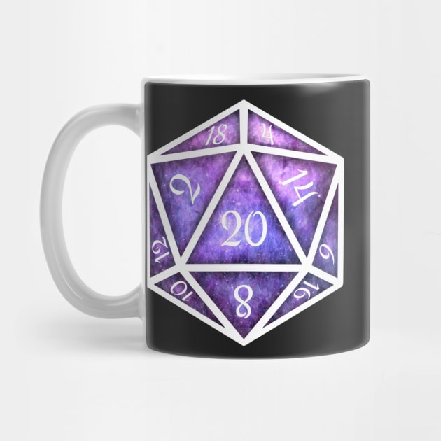 Galactic D20 by Clocksy